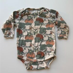 Kate Quinn Heirloom Pumpkin Bodysuit Onesie 12-18M Baby Toddler